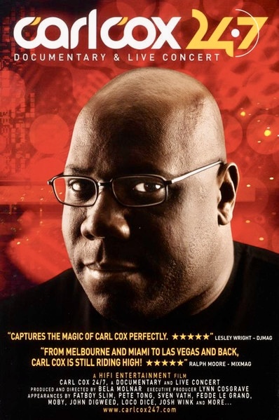 Carl Cox 24/7 DVD cover